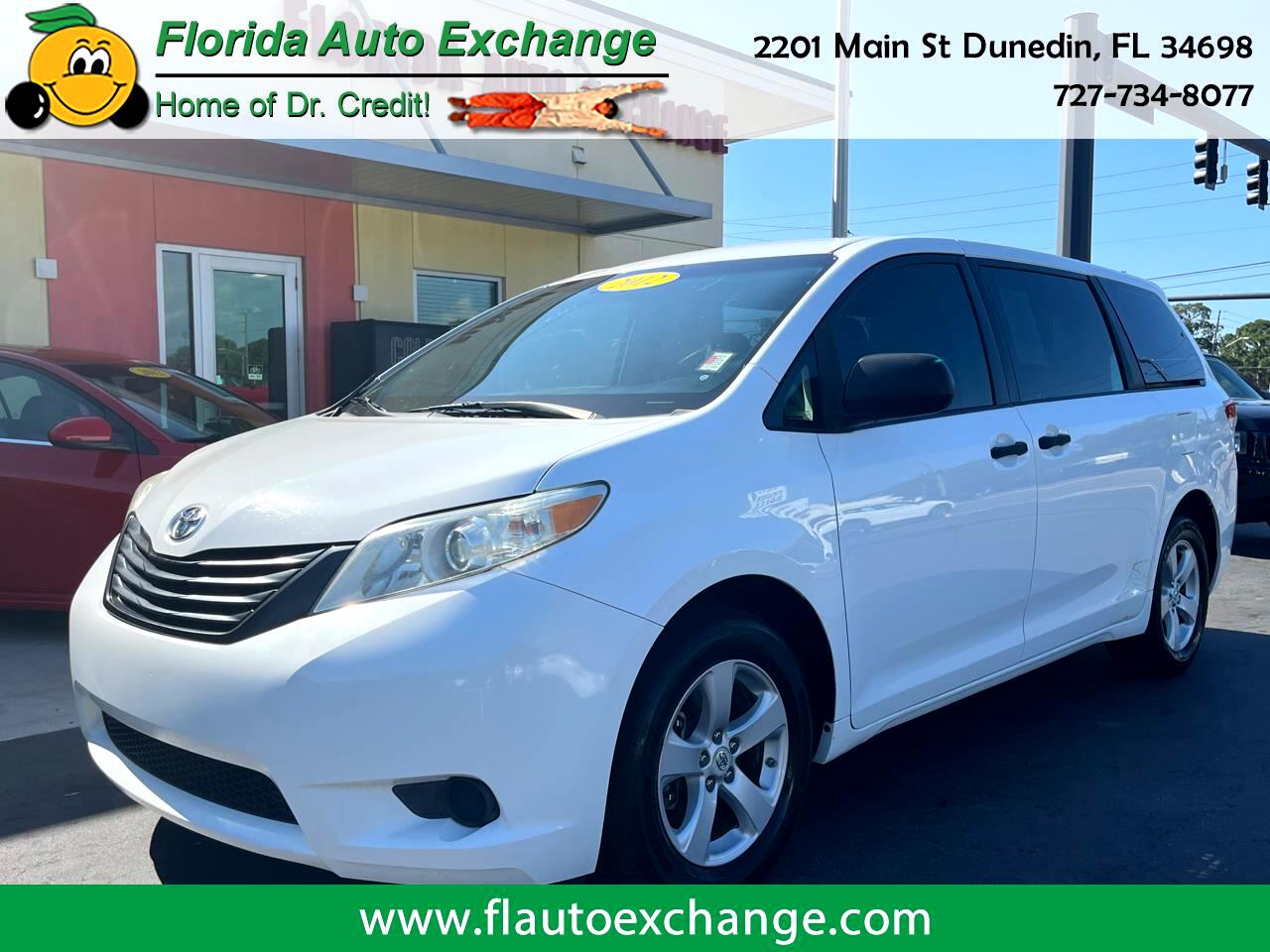 Used 2012 Toyota Sienna 5DR 8PASS VAN I4 LE FWD for Sale in Dunedin FL
