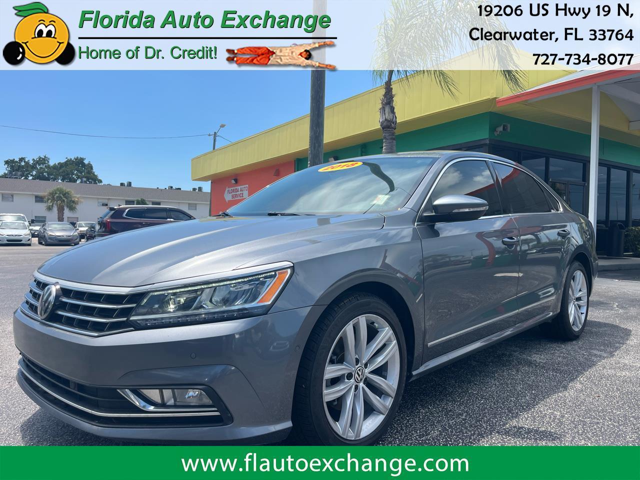 2018 Volkswagen Passat 2.0T SEL PREMIUM AUTO