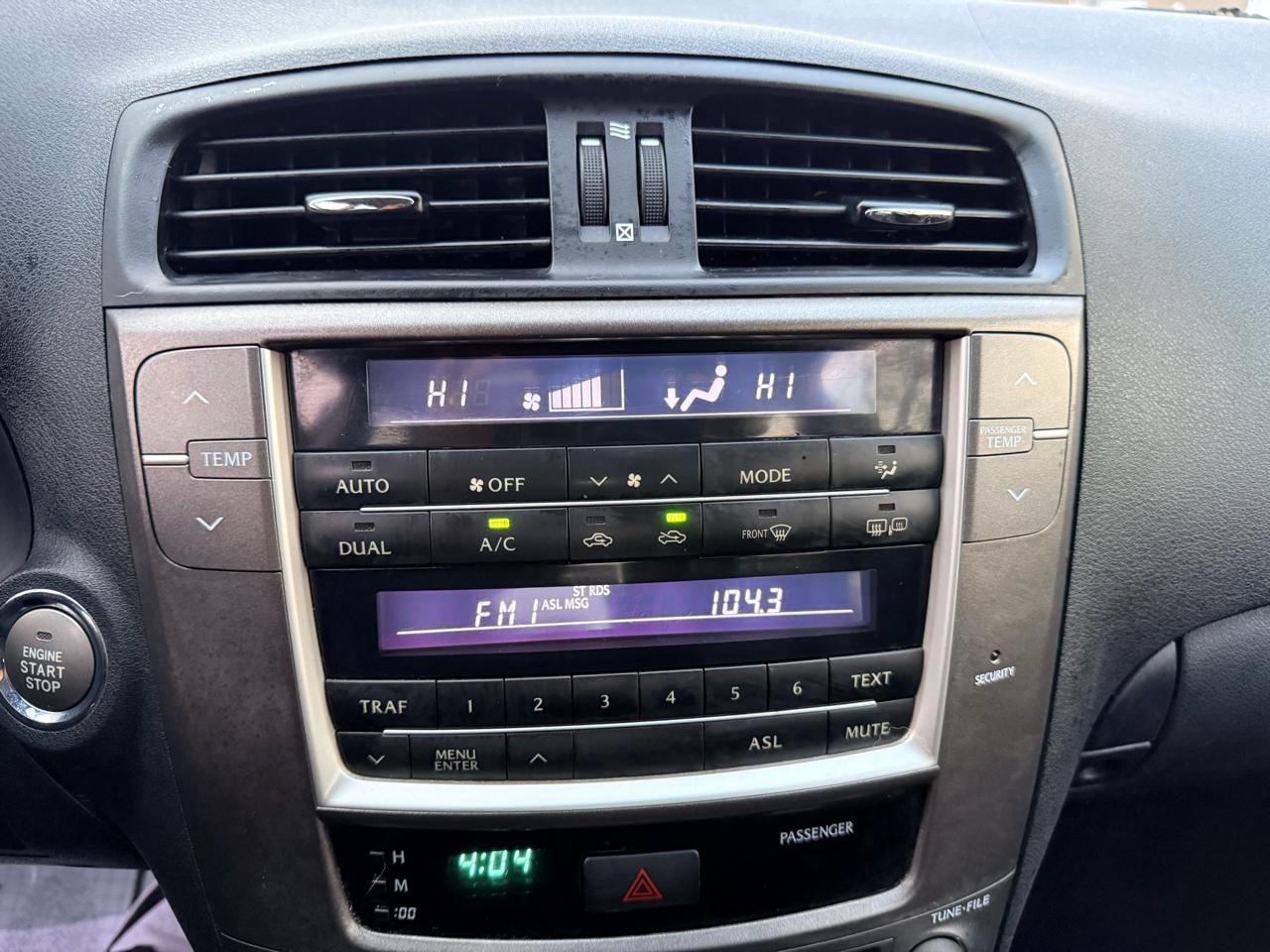 Lexus IS 250 4dr Sport Sdn Auto AWD 2010