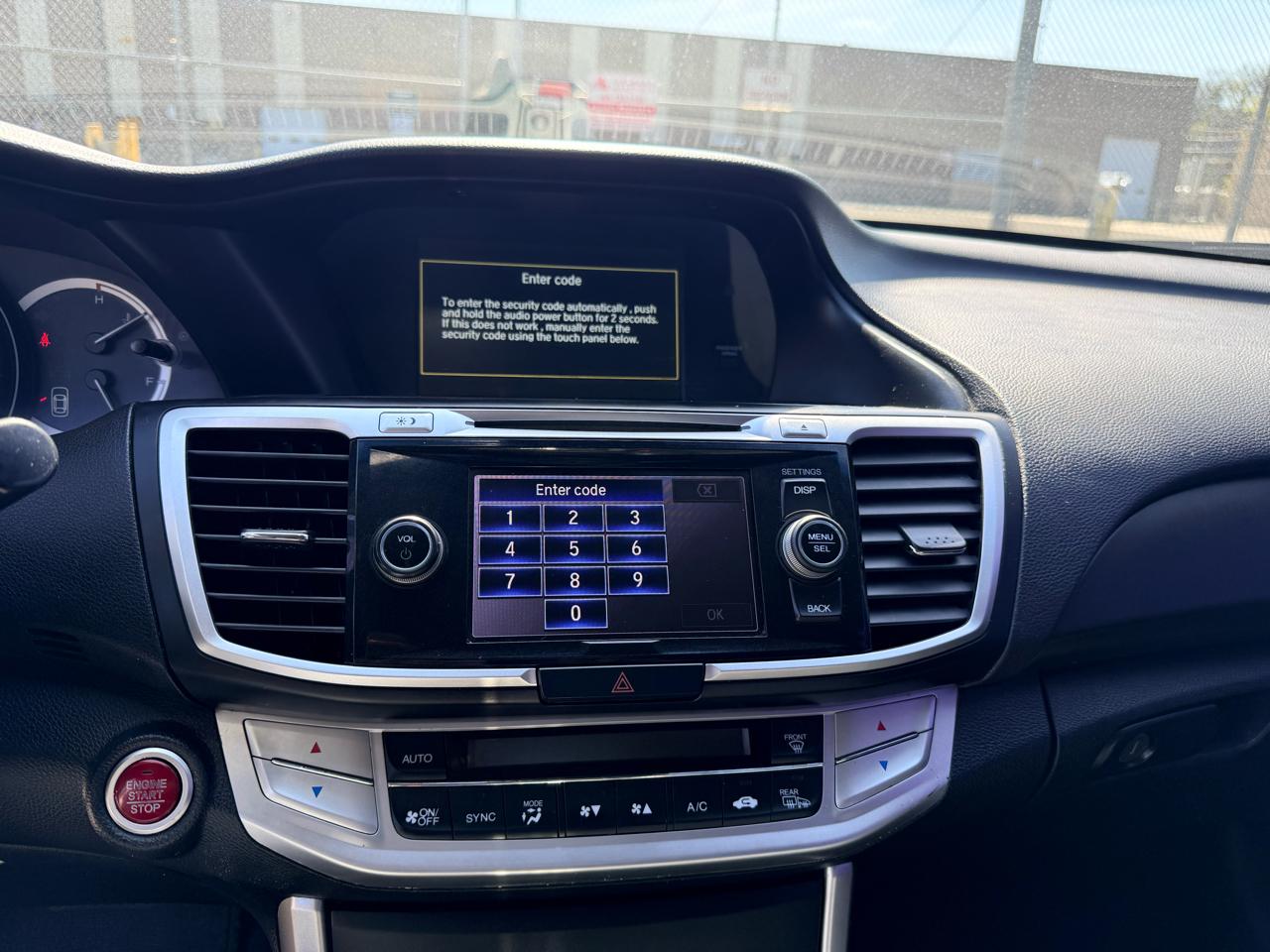 Honda Accord Sdn 4dr V6 Auto EX-L 2013