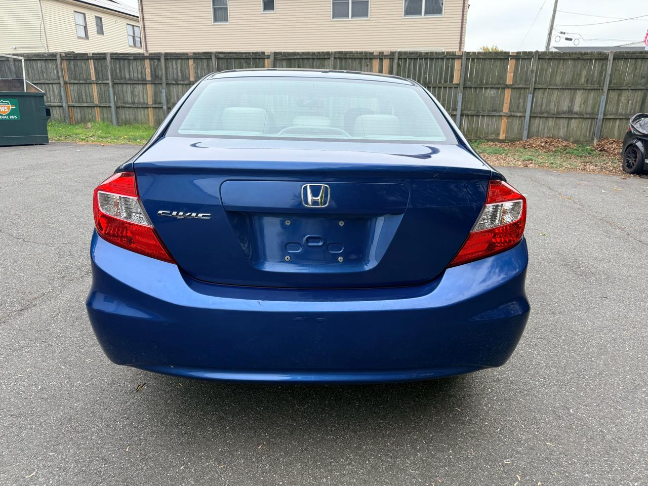 Honda Civic Sdn 4dr Auto EX 2012