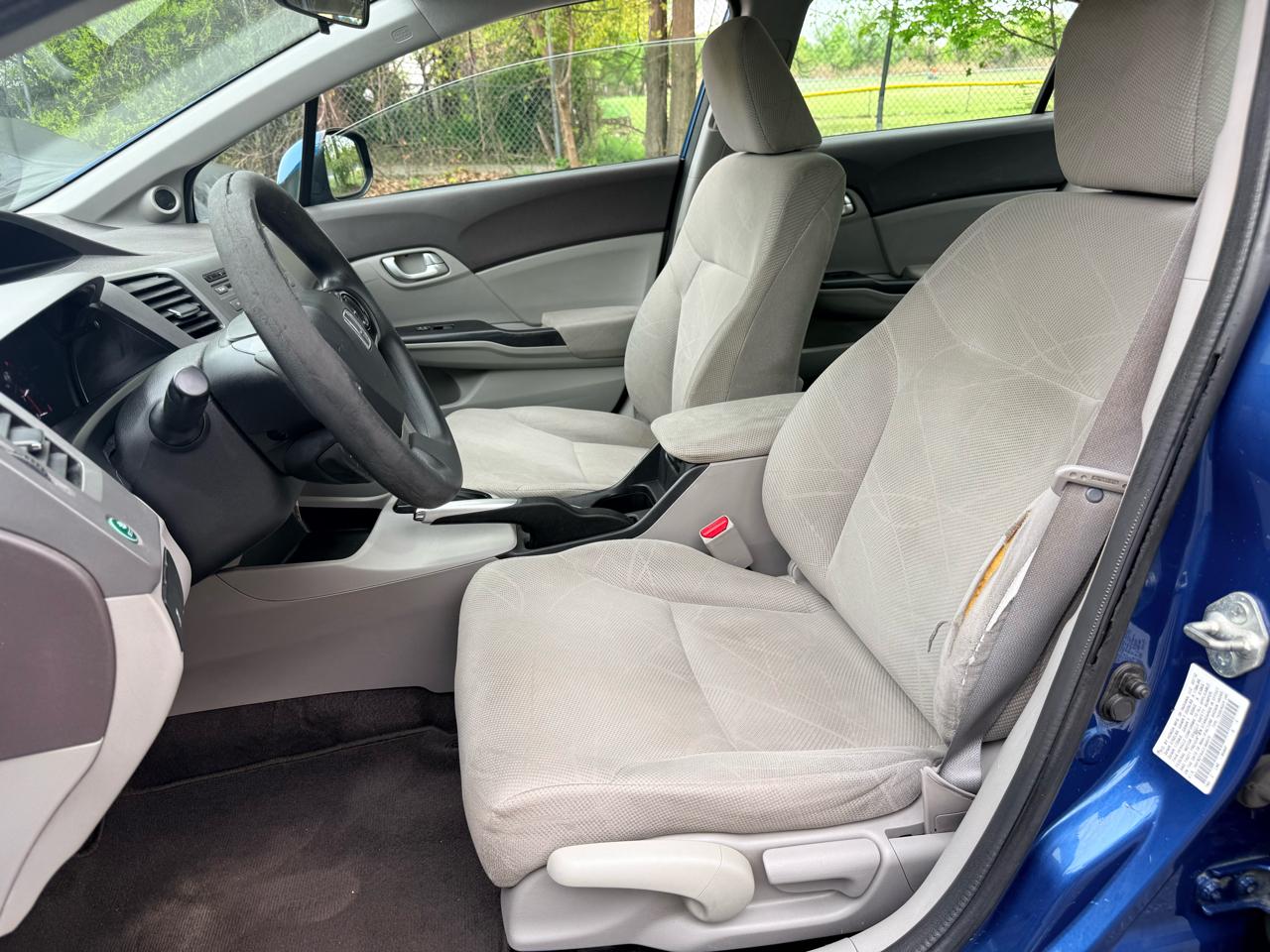 Honda Civic Sdn 4dr Auto EX 2012