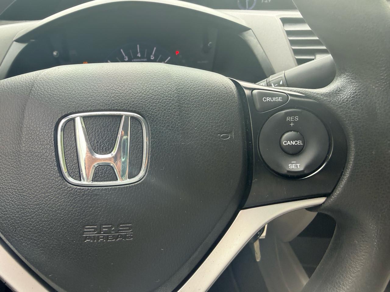Honda Civic Sdn 4dr Auto EX 2012