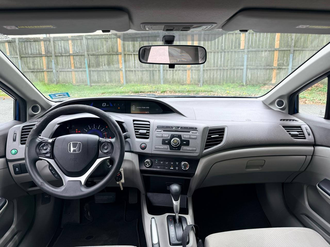Honda Civic Sdn 4dr Auto EX 2012