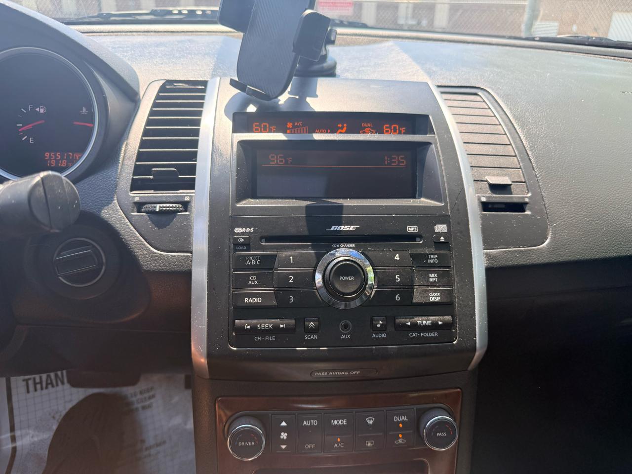 Nissan Maxima 4dr Sdn V6 CVT 3.5 SL 2007