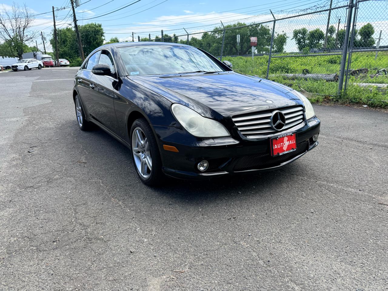 Black 2006 Mercedes-Benz CLS Sedan Rear-Wheel Drive Automatic