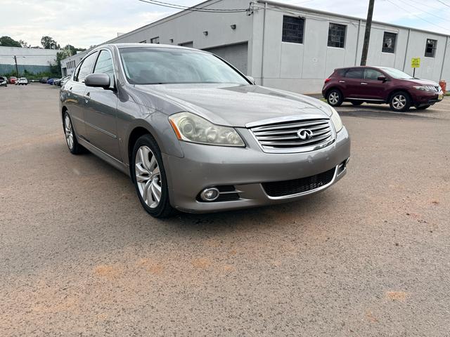 Gray 2008 INFINITI M35 Sedan Rear-Wheel Drive Automatic