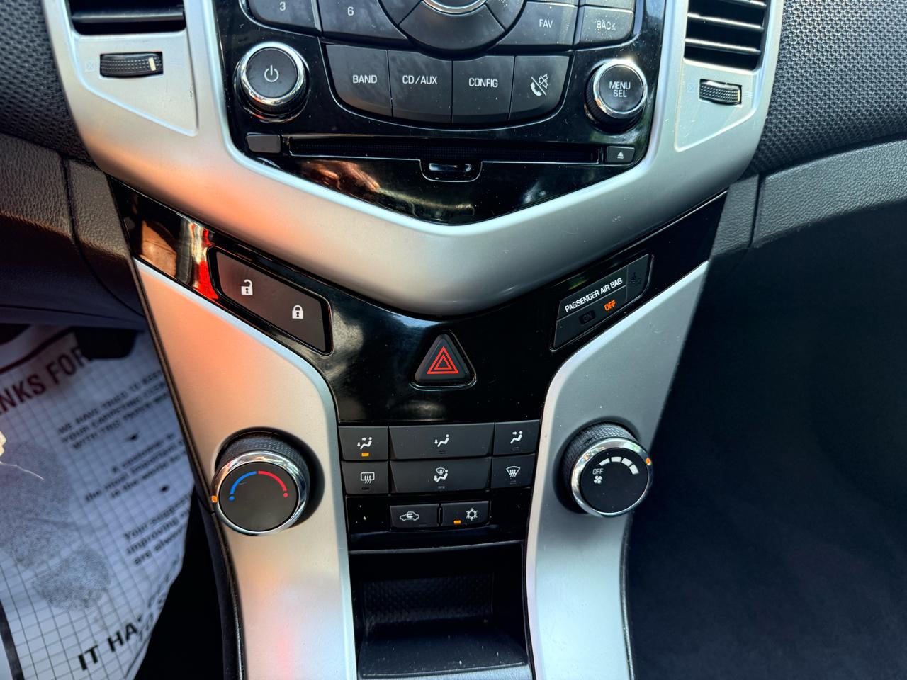 Chevrolet Cruze 4dr Sdn LT w/1LT 2012
