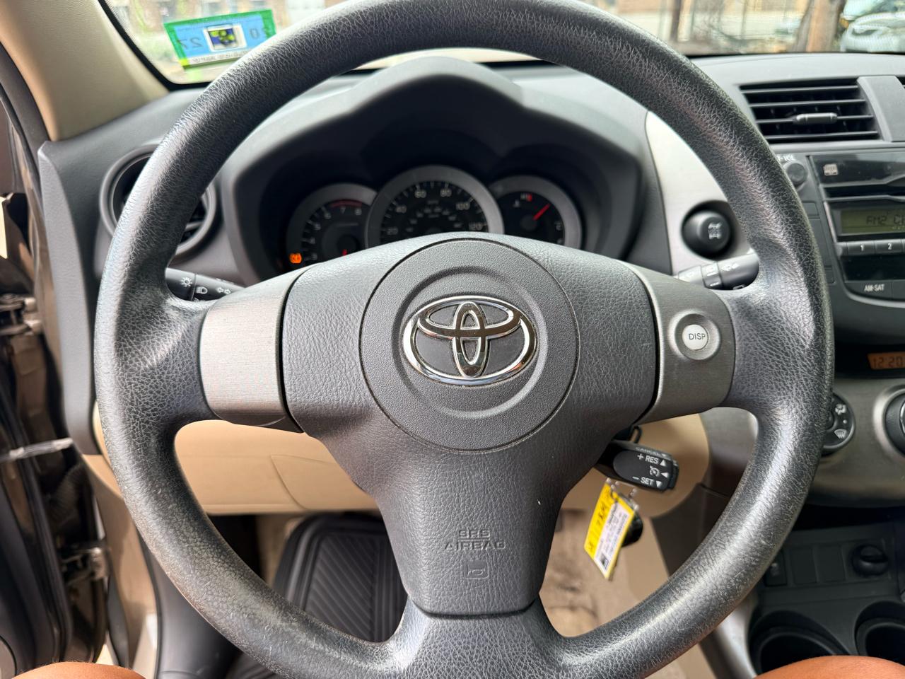 Toyota RAV4 4WD 4dr 4-cyl 4-Spd AT (Natl) 2009