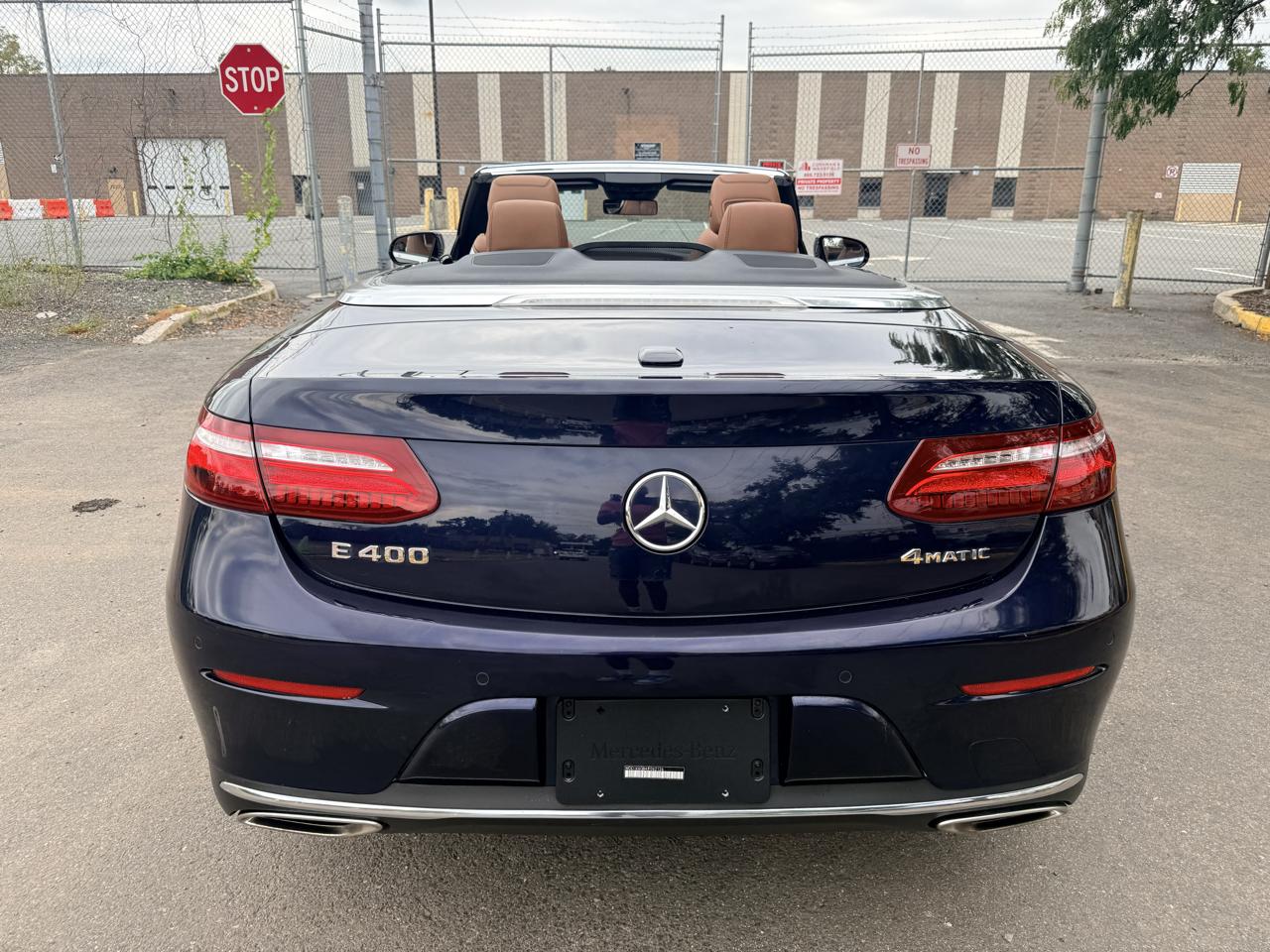 Mercedes-Benz E-Class E 400 4MATIC Cabriolet 2018