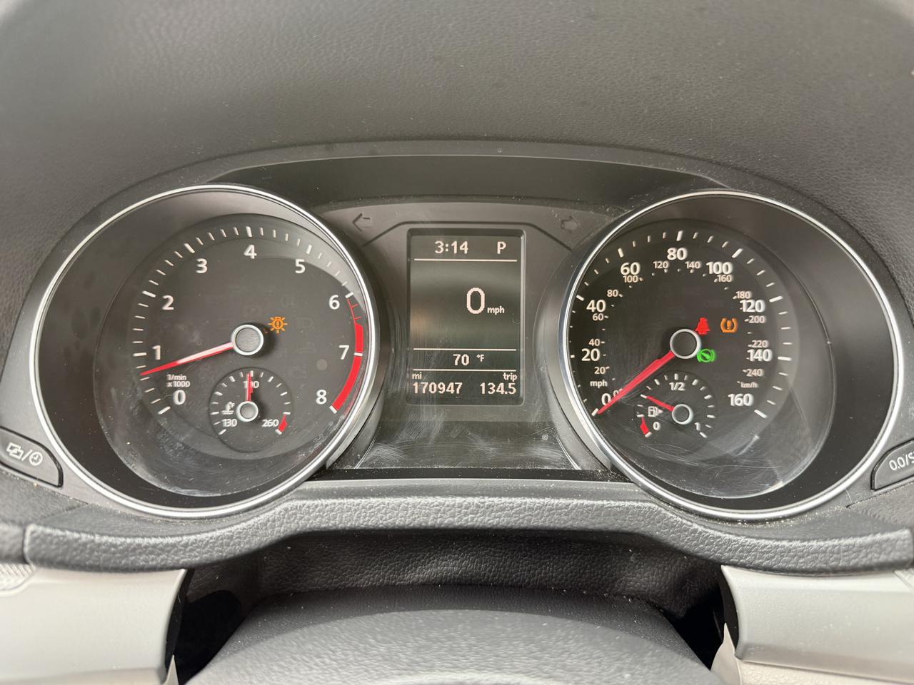 Volkswagen Passat 4dr Sdn 1.8T Auto S PZEV 2016