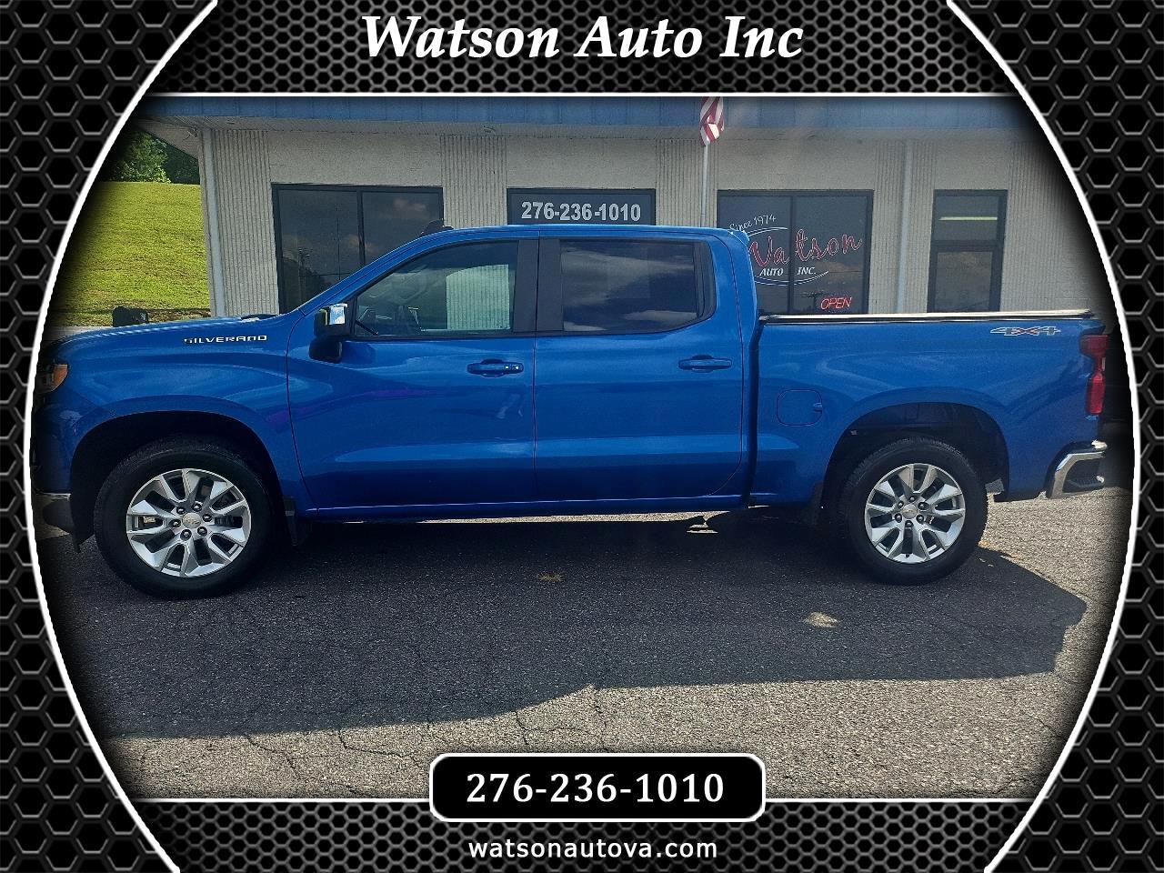 2022 Chevrolet Silverado 1500 LT Crew Cab 4WD