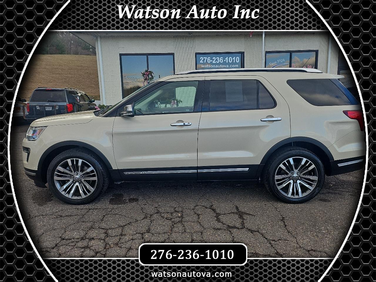 2018 Ford Explorer Platinum AWD