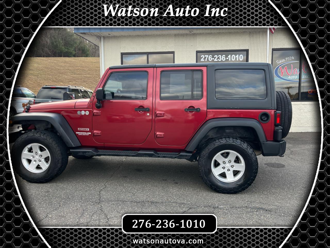 2013 Jeep Wrangler Unlimited Sport 4WD