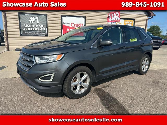 Gray 2015 Ford Edge SUV / Crossover Front-Wheel Drive Automatic