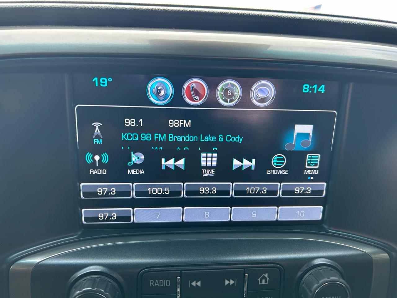 Chevrolet Silverado 1500 High Country Crew Cab Short Box 4WD 2017