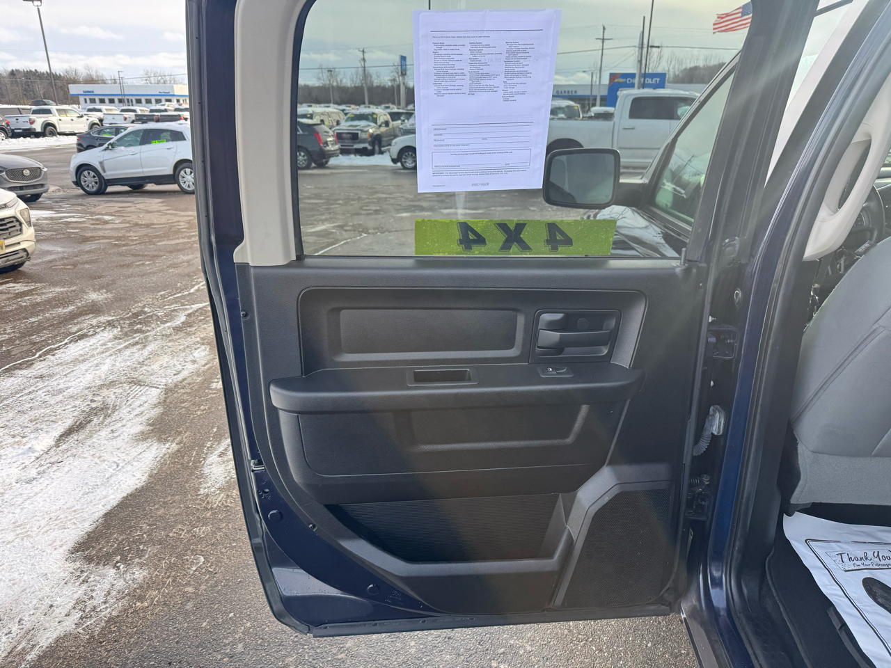 RAM 1500 Tradesman Crew Cab SWB 4WD 2013