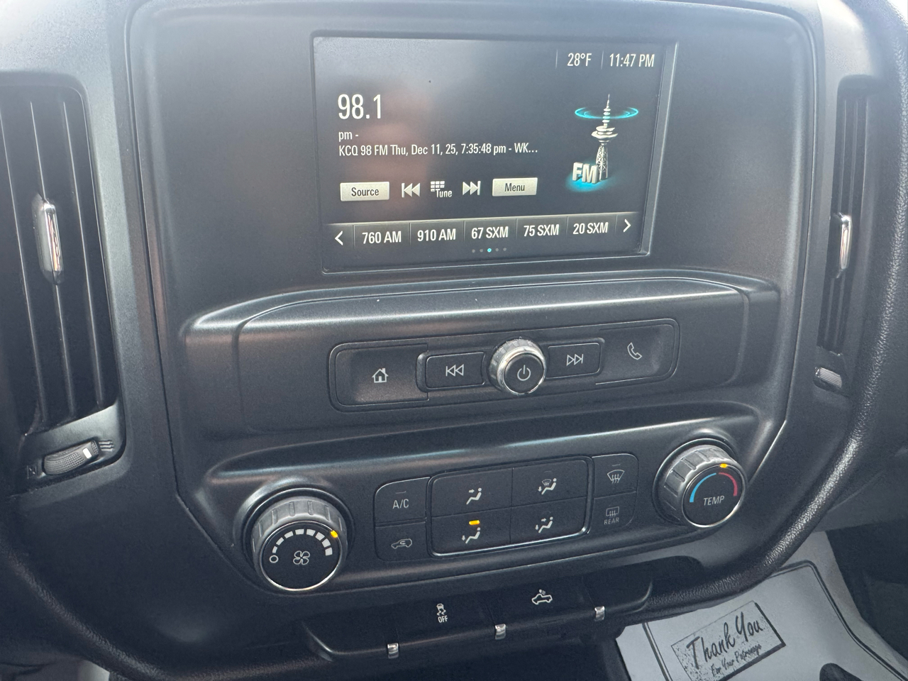 Chevrolet Silverado 1500 Custom Crew Cab 4WD 2018