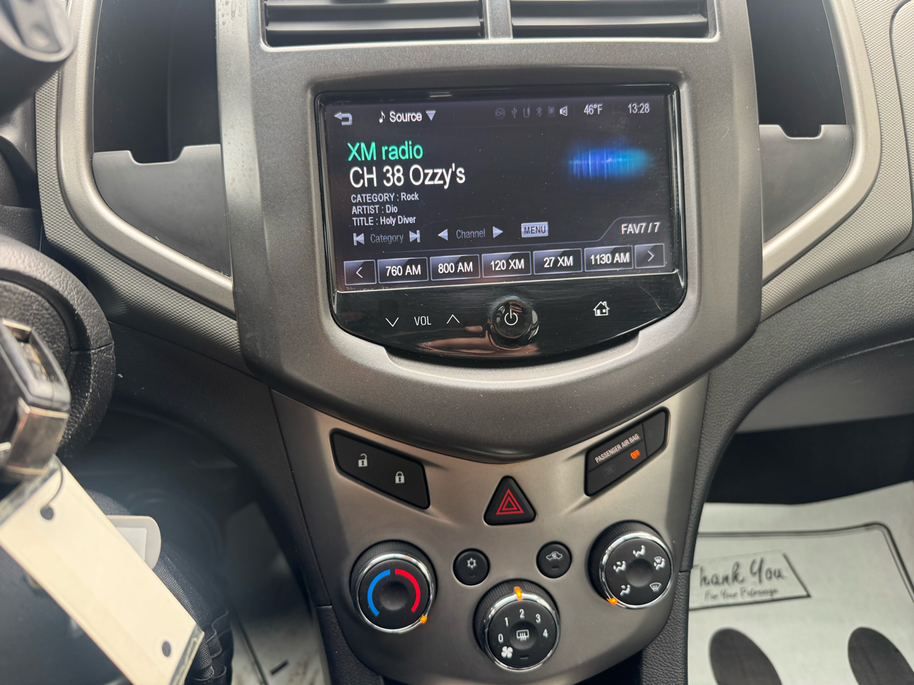 Chevrolet Sonic LT Auto 5-Door 2014