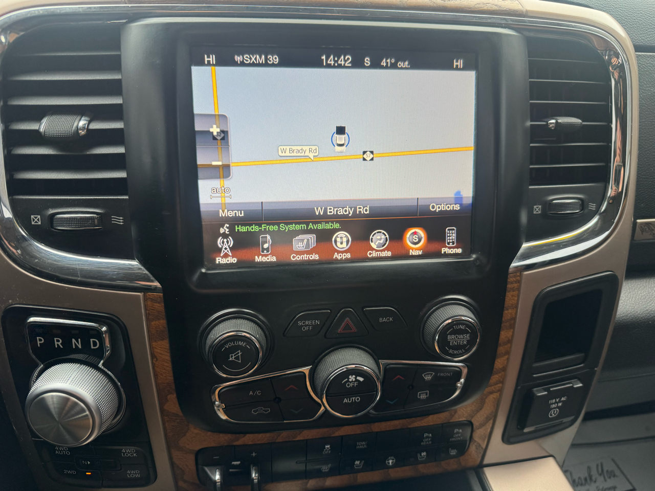 RAM 1500 Longhorn Crew Cab SWB 4WD 2017