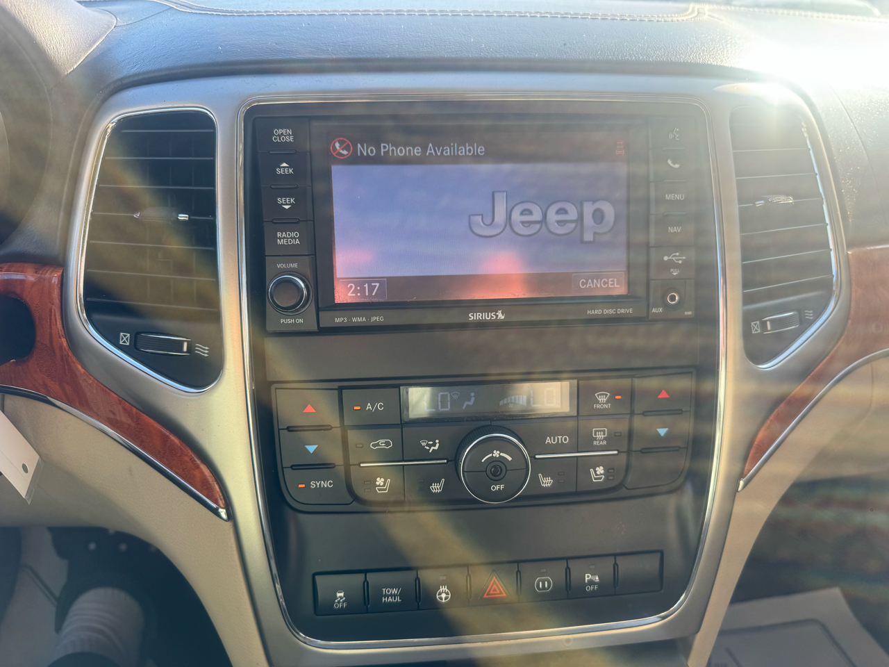 Jeep Grand Cherokee Overland 4WD 2012