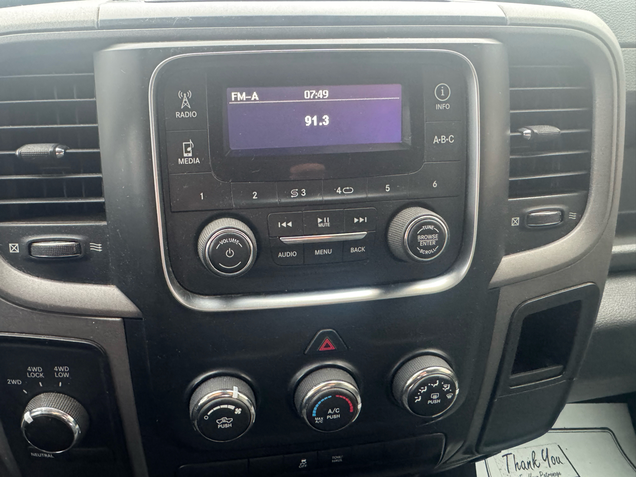 RAM 1500 Tradesman Quad Cab 4WD 2013