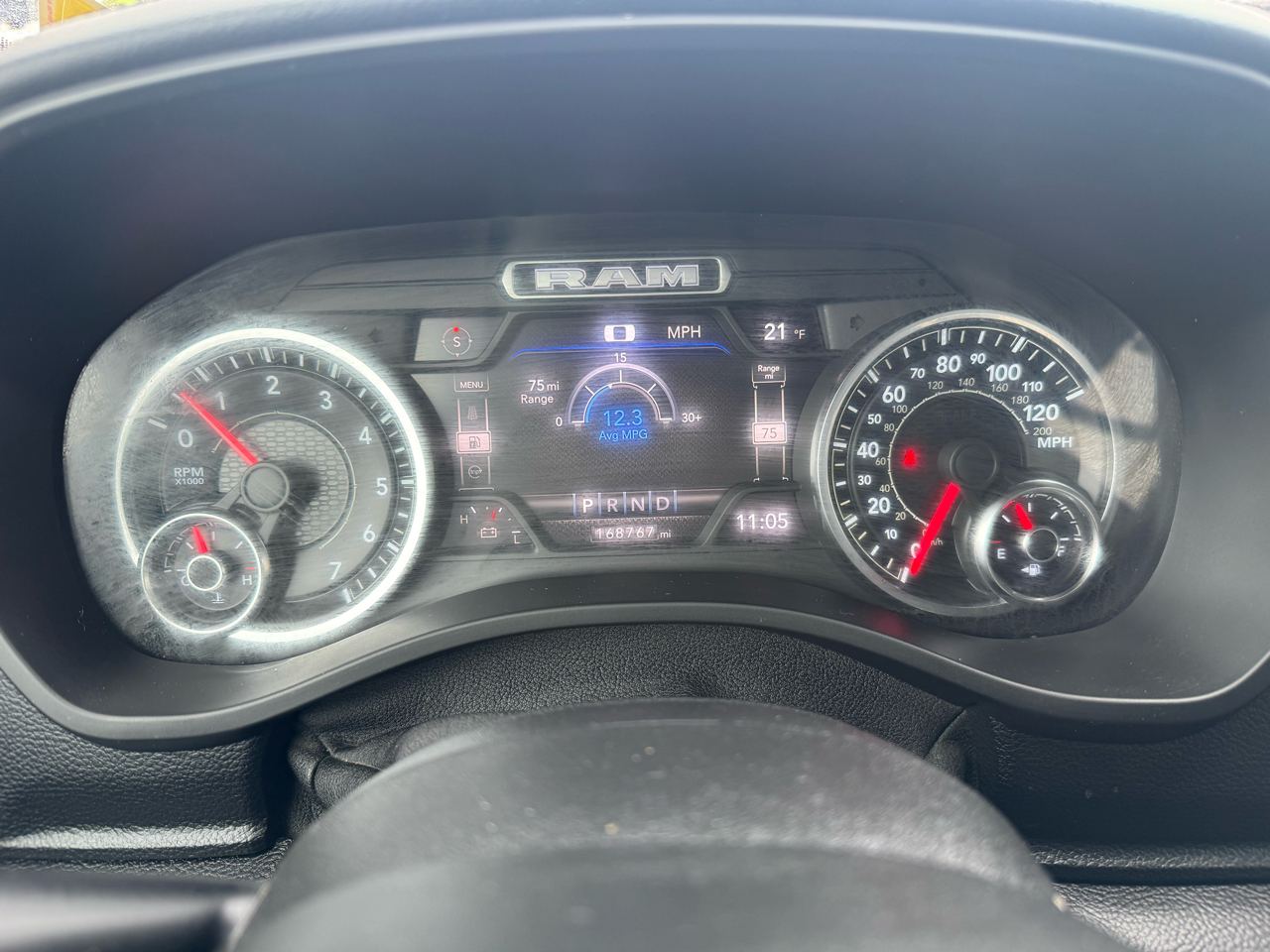 RAM 1500 Big Horn Crew Cab SWB 4WD 2021