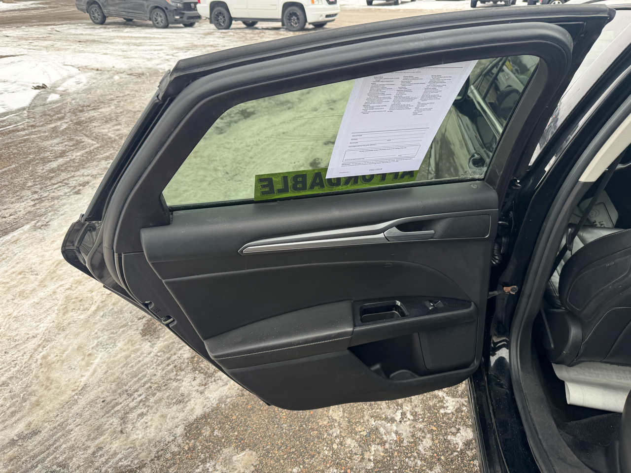 Ford Fusion Titanium AWD 2016