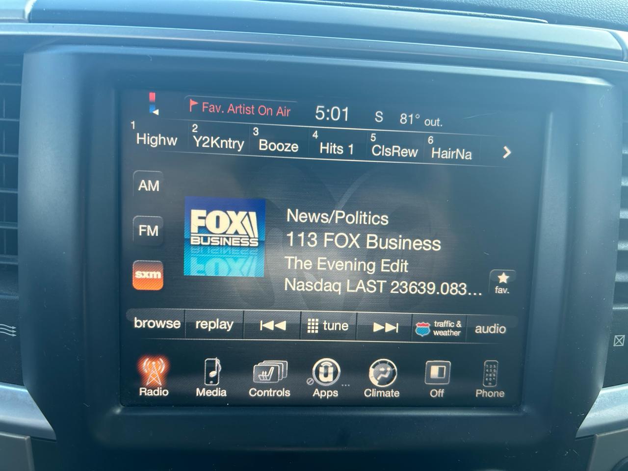 RAM 1500 SLT Crew Cab SWB 4WD 2015