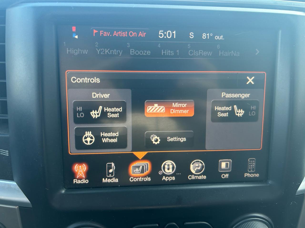 RAM 1500 SLT Crew Cab SWB 4WD 2015