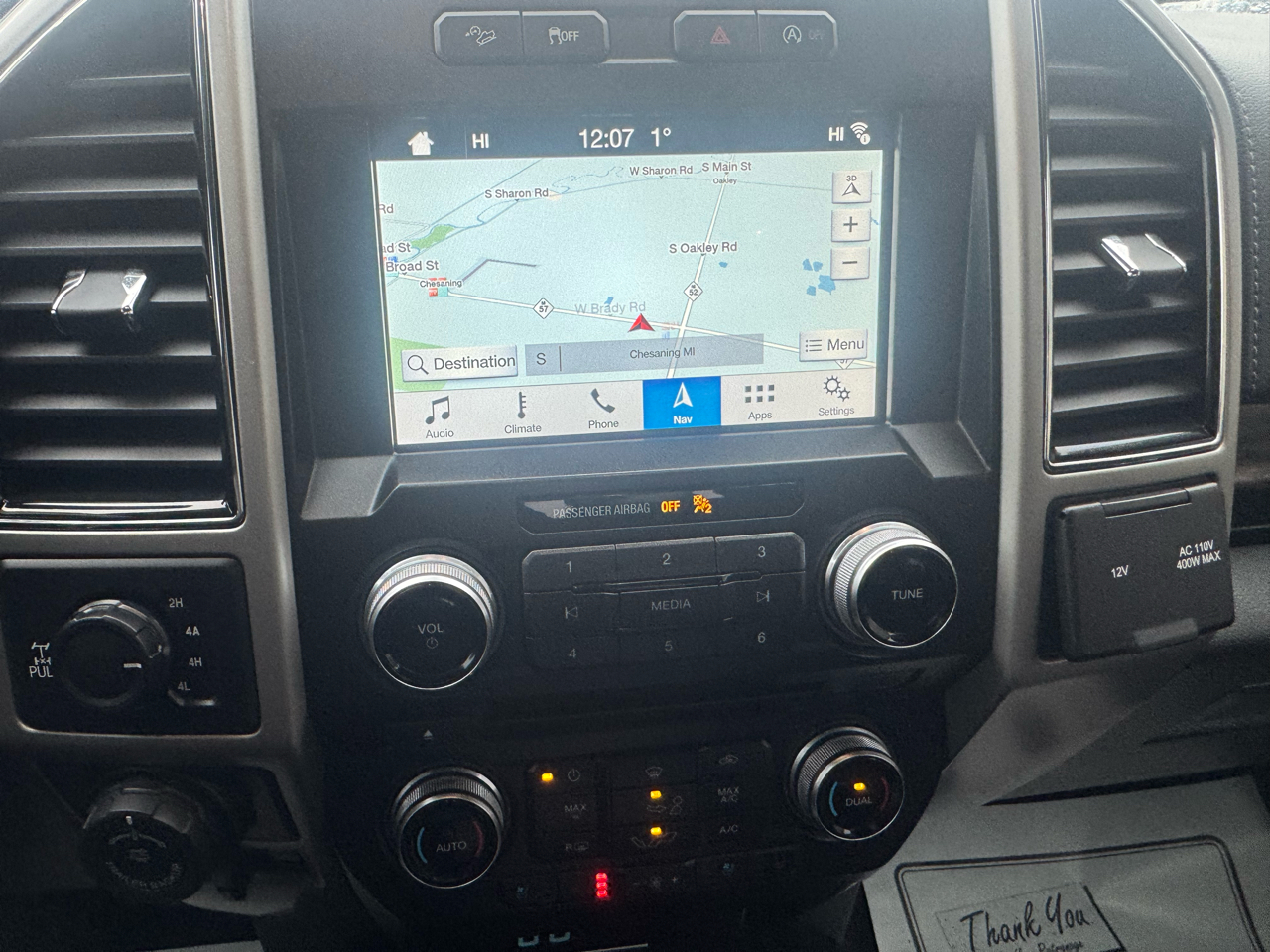 Ford F-150 SuperCrew 139" Lariat 4WD 2018