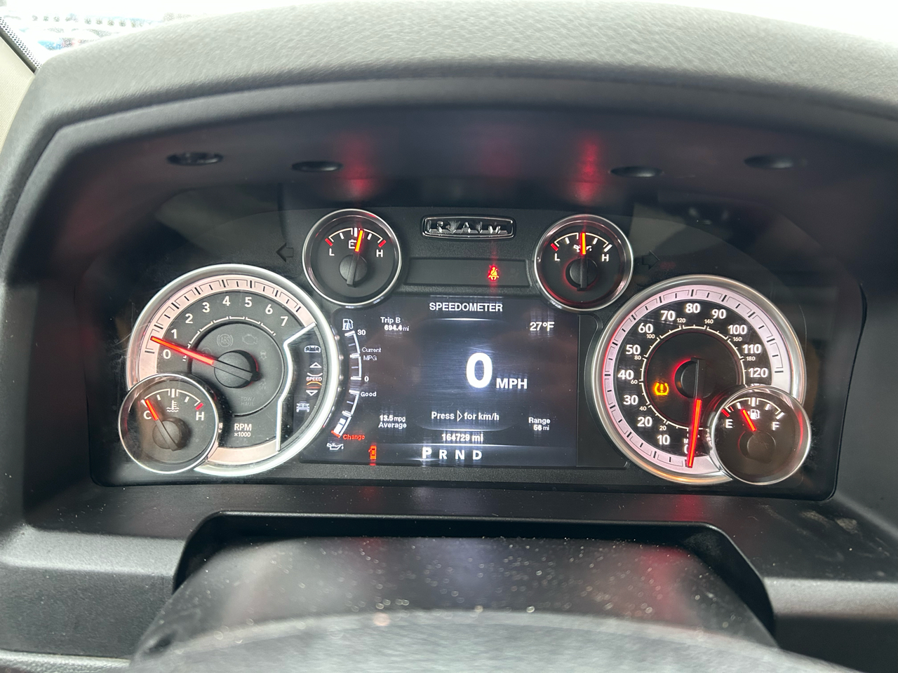 RAM 1500 SLT Crew Cab SWB 4WD 2014