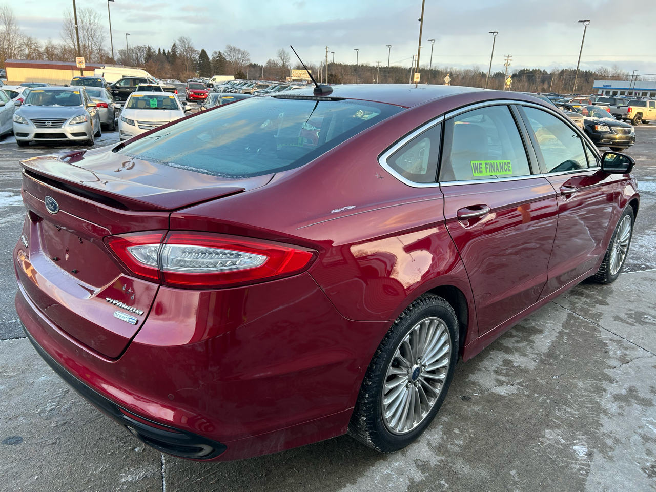 Ford Fusion Titanium AWD 2015