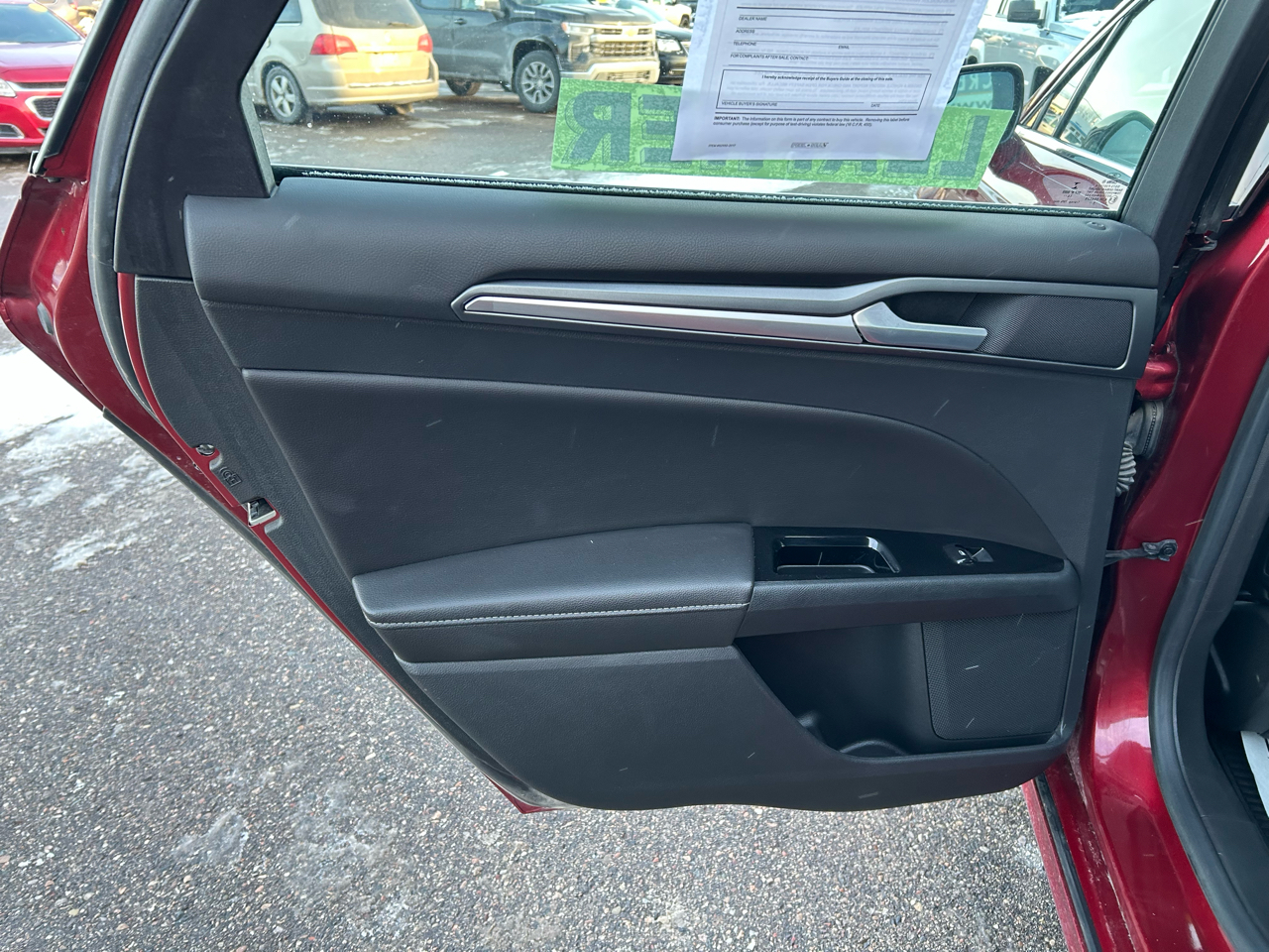 Ford Fusion Titanium AWD 2015