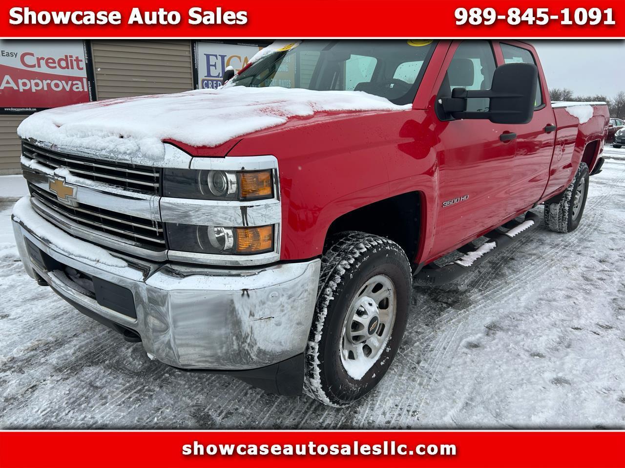 Chevrolet Silverado 3500HD Work Truck Crew Cab 4WD 2017