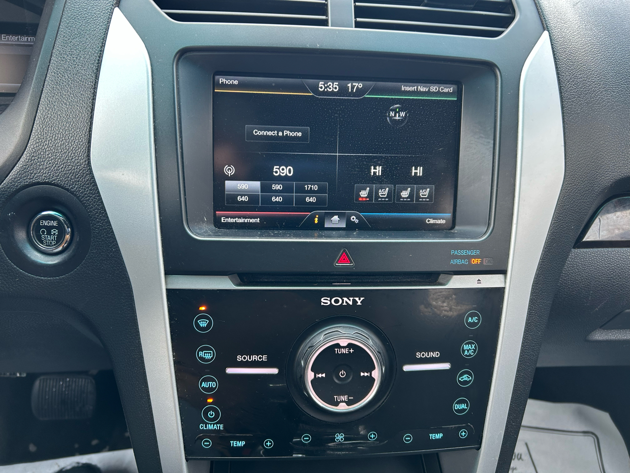 Ford Explorer Limited FWD 2012