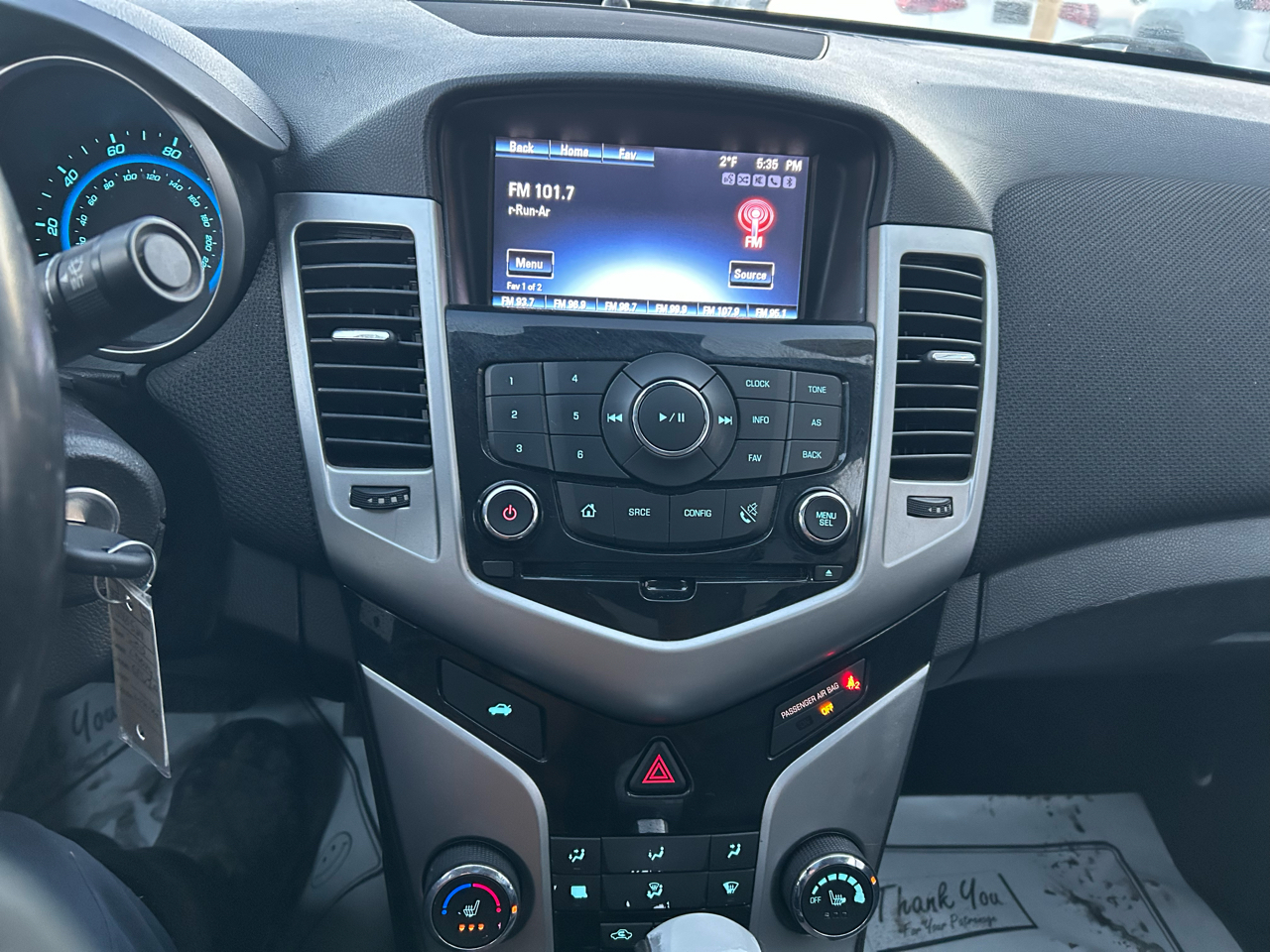 Chevrolet Cruze 2LT Auto 2015