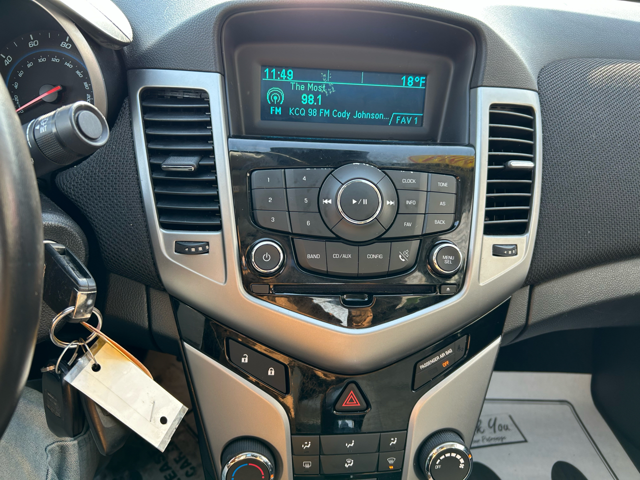 Chevrolet Cruze 1LT Auto 2014