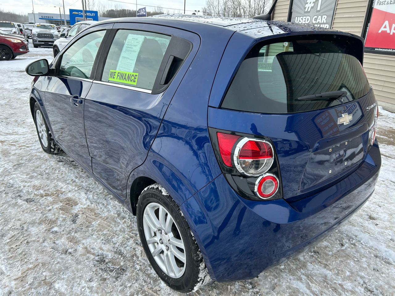 Chevrolet Sonic LT Manual 5-Door 2014
