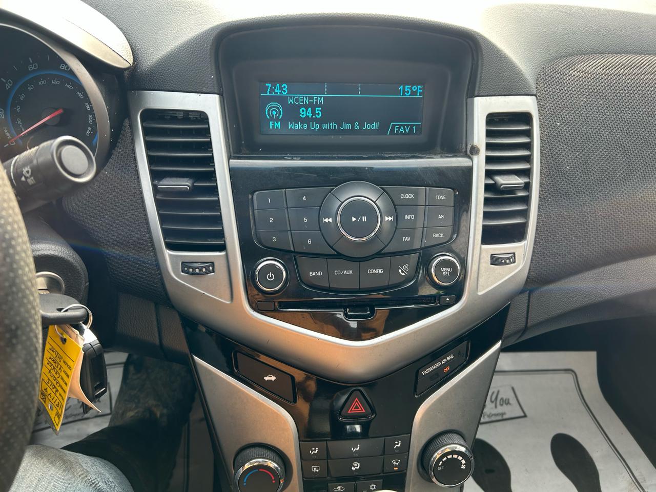 Chevrolet Cruze 1LT Auto 2015