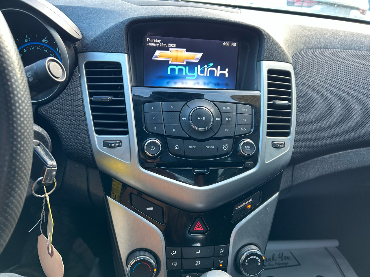 Chevrolet Cruze 1LT Auto 2015