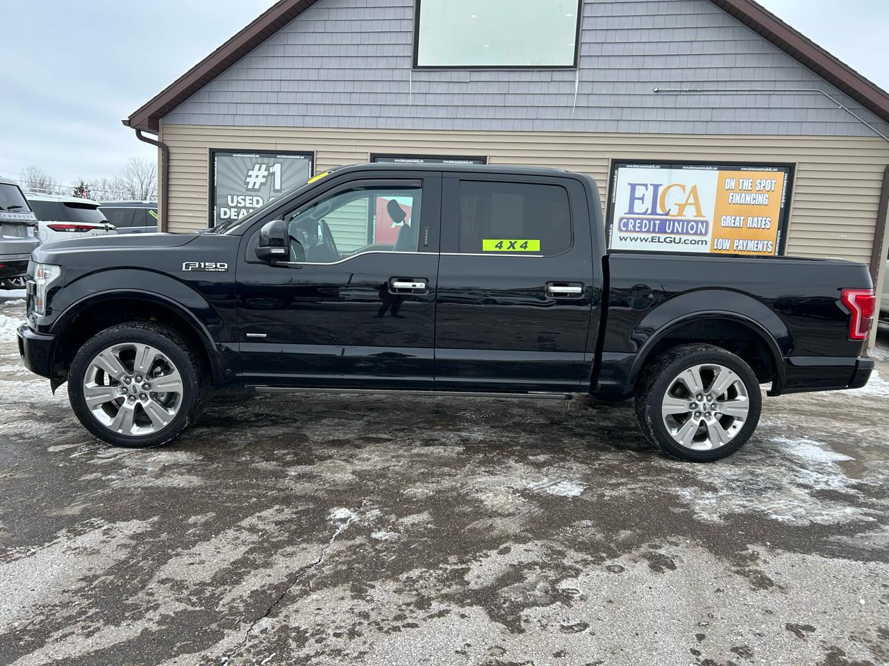 Ford F-150 Lariat SuperCrew 5.5-ft. Bed 4WD 2016
