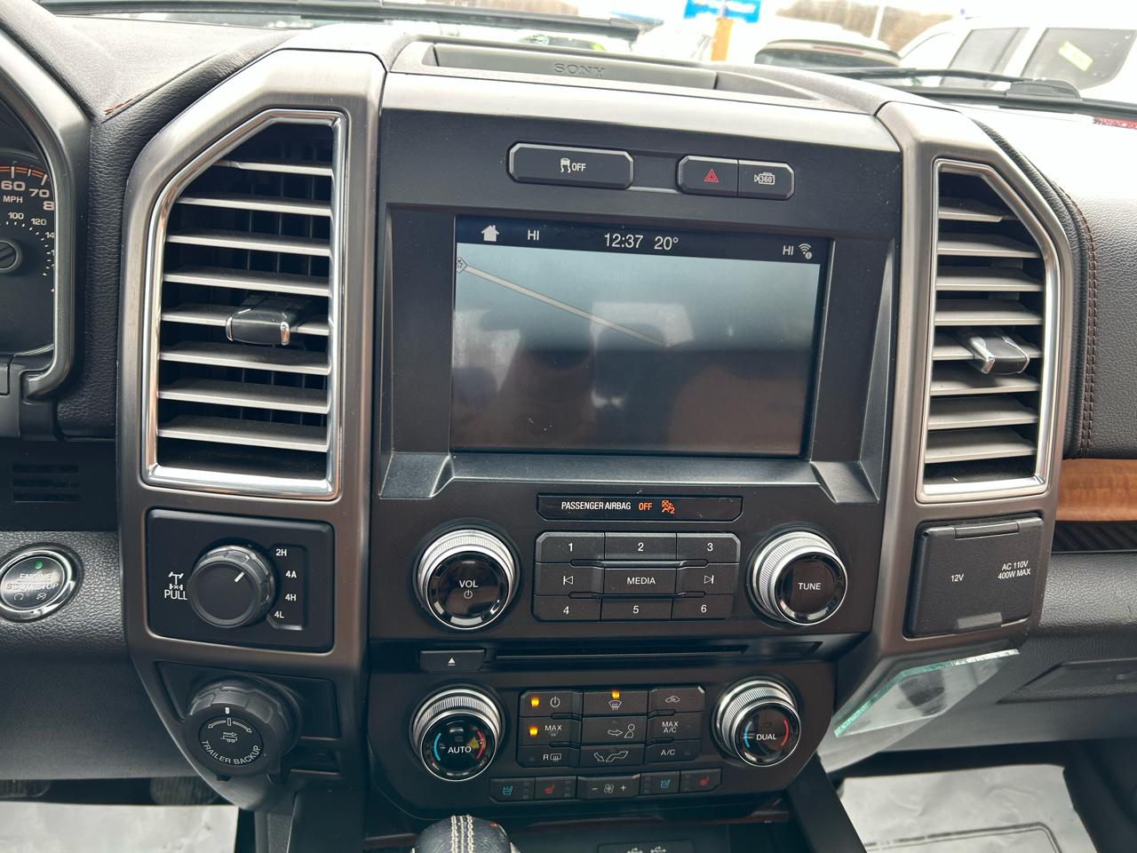 Ford F-150 Lariat SuperCrew 5.5-ft. Bed 4WD 2016