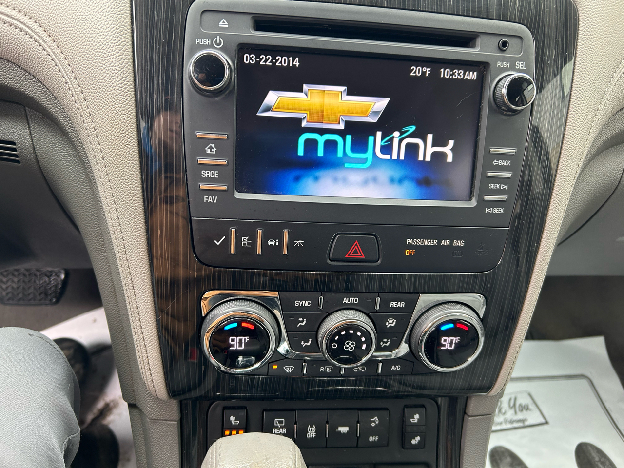 Chevrolet Traverse 2LT AWD 2015