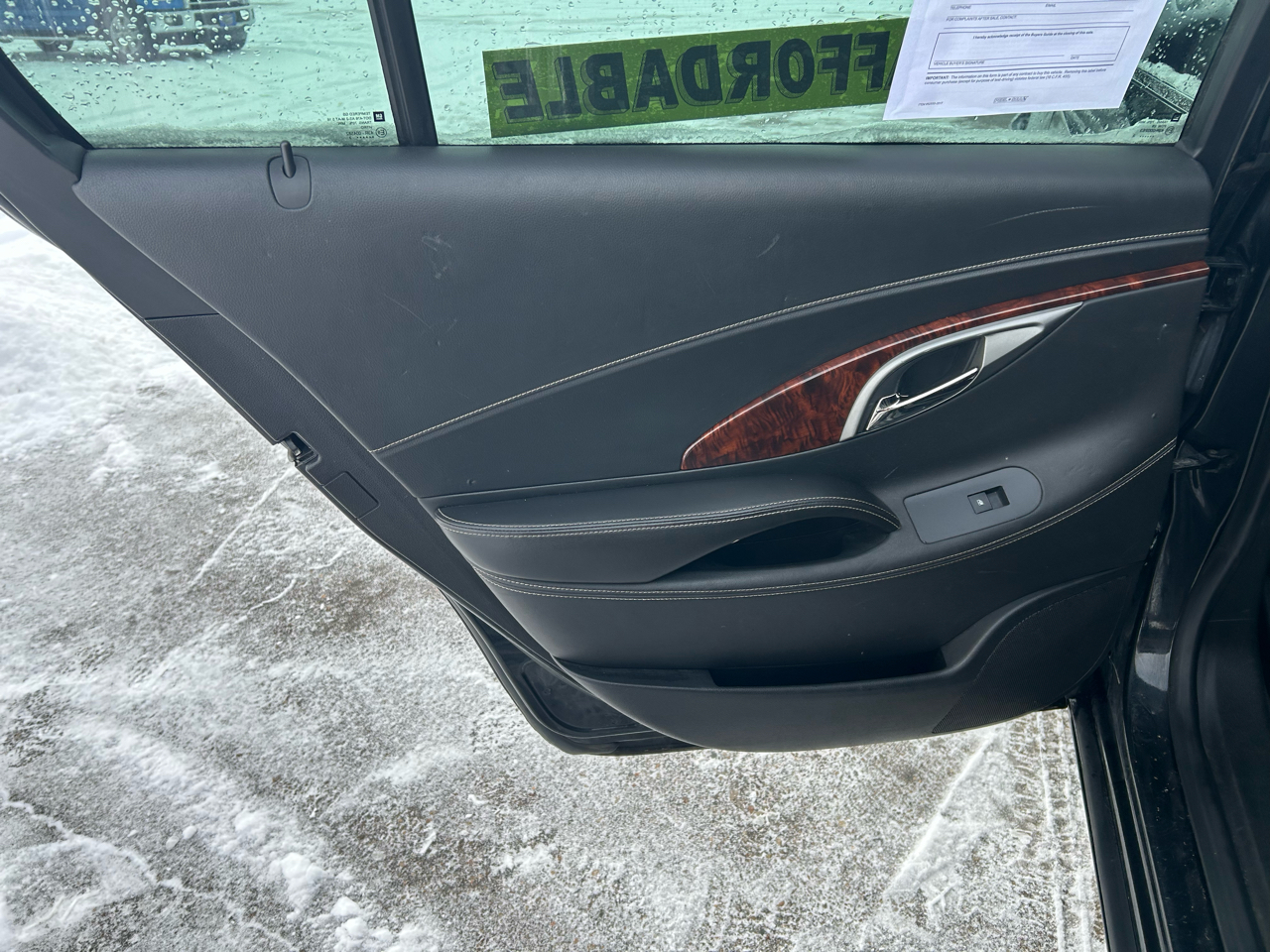 Buick LaCrosse Leather Package 2013