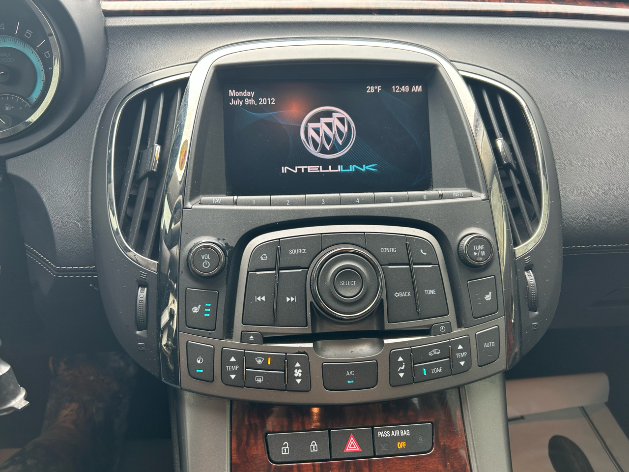 Buick LaCrosse Leather Package 2013