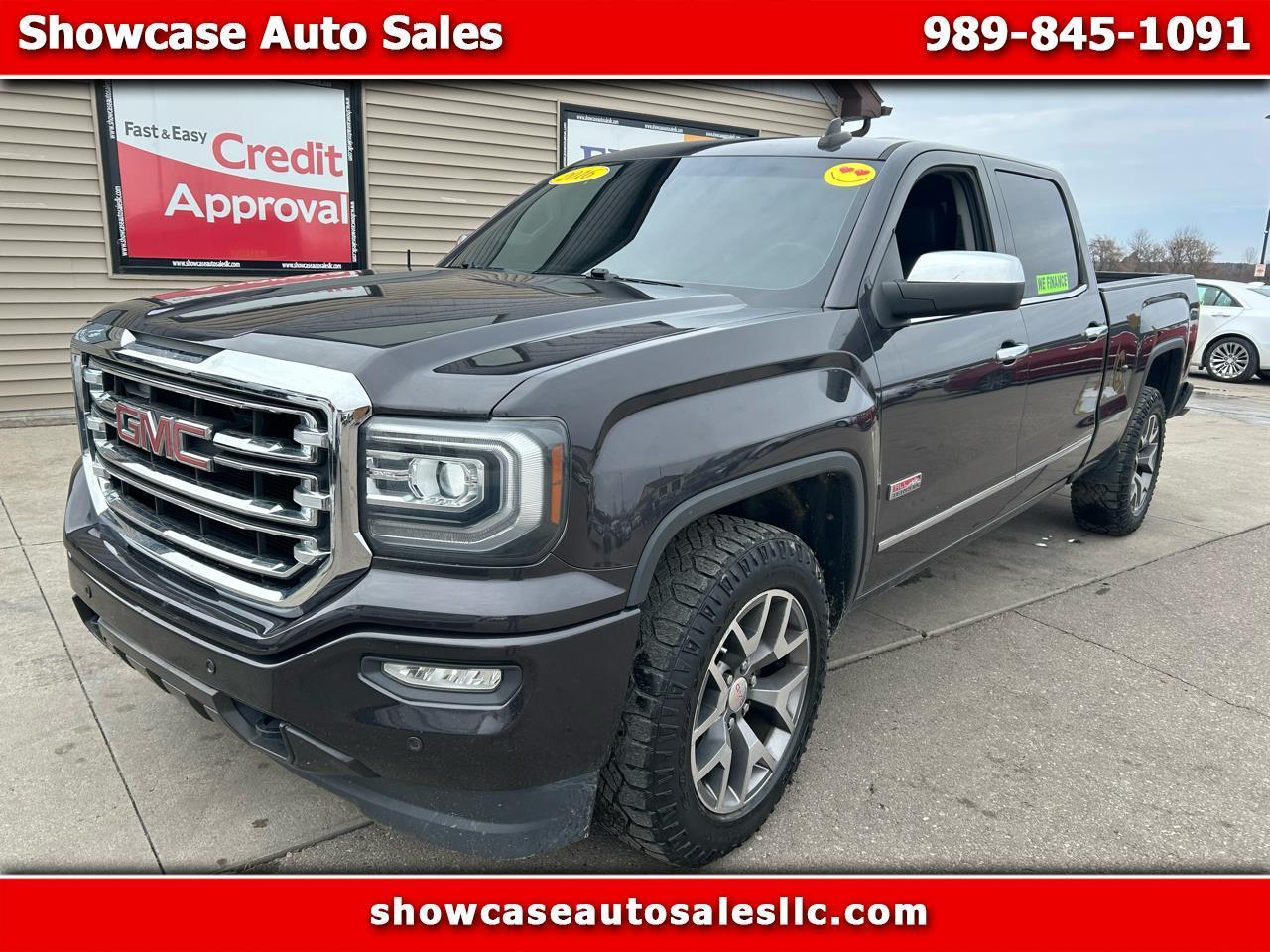 GMC Sierra 1500 SLT Crew Cab Long Box 4WD 2016