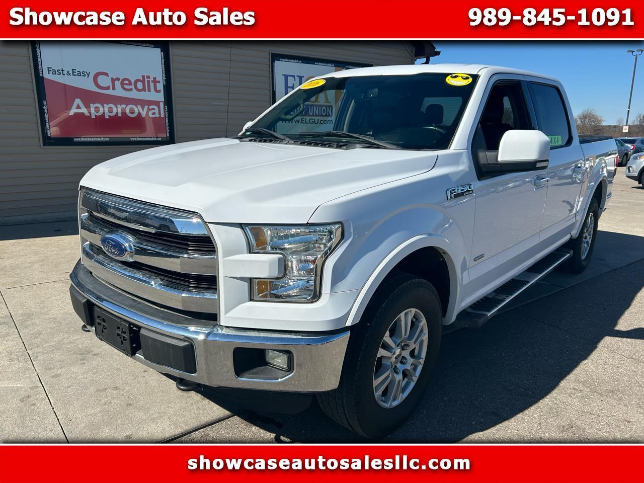 Ford F-150 Lariat SuperCrew 5.5-ft. Bed 4WD 2016