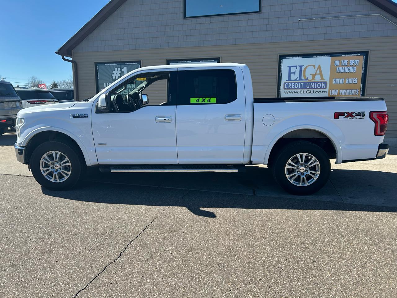 Ford F-150 Lariat SuperCrew 5.5-ft. Bed 4WD 2016