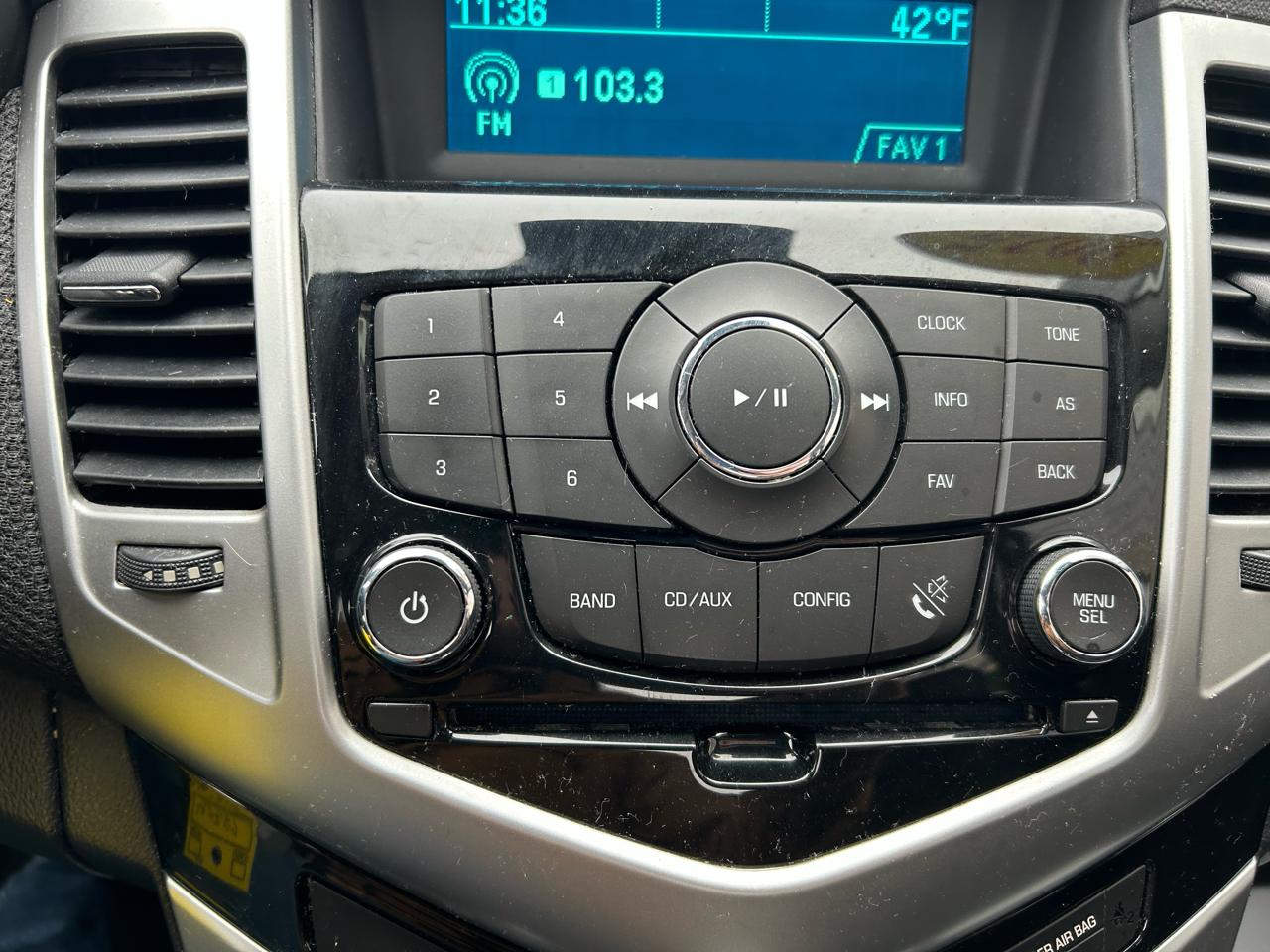 Chevrolet Cruze 1LT Auto 2015